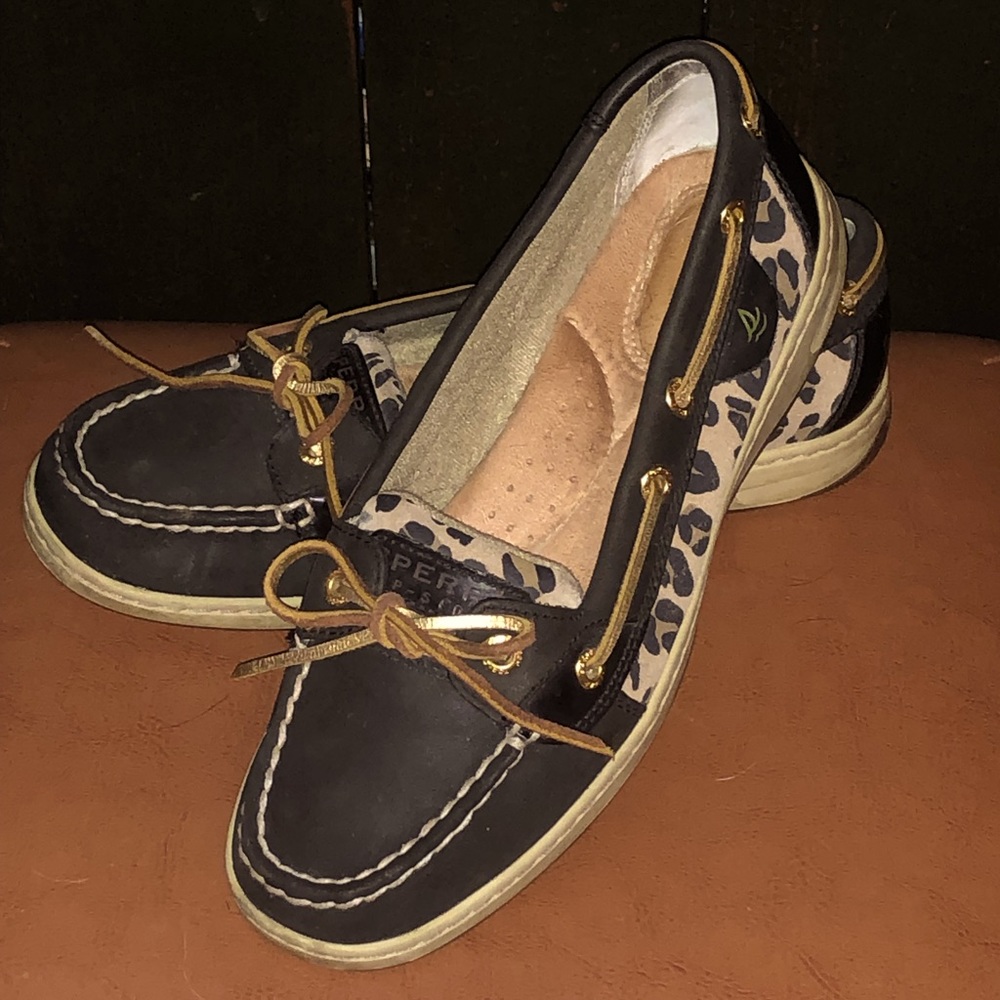 Sperry Top Sider Cheetah Boat Shoe Size 7
